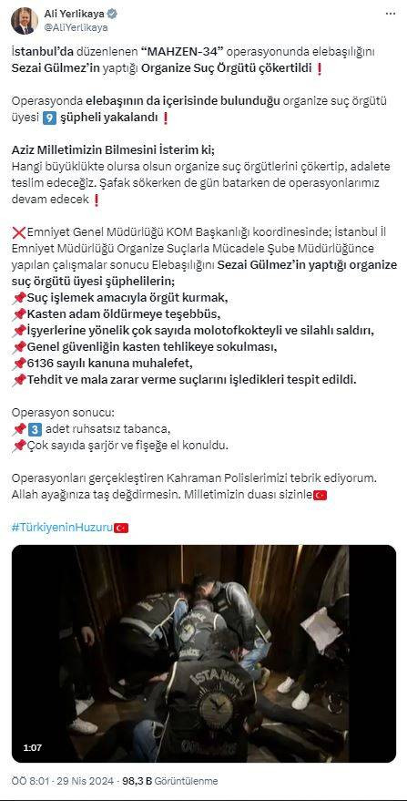 ‘Kafes-32’ operasyonuyla Sezai Gülmez çetesi çökertildi - Resim: 12